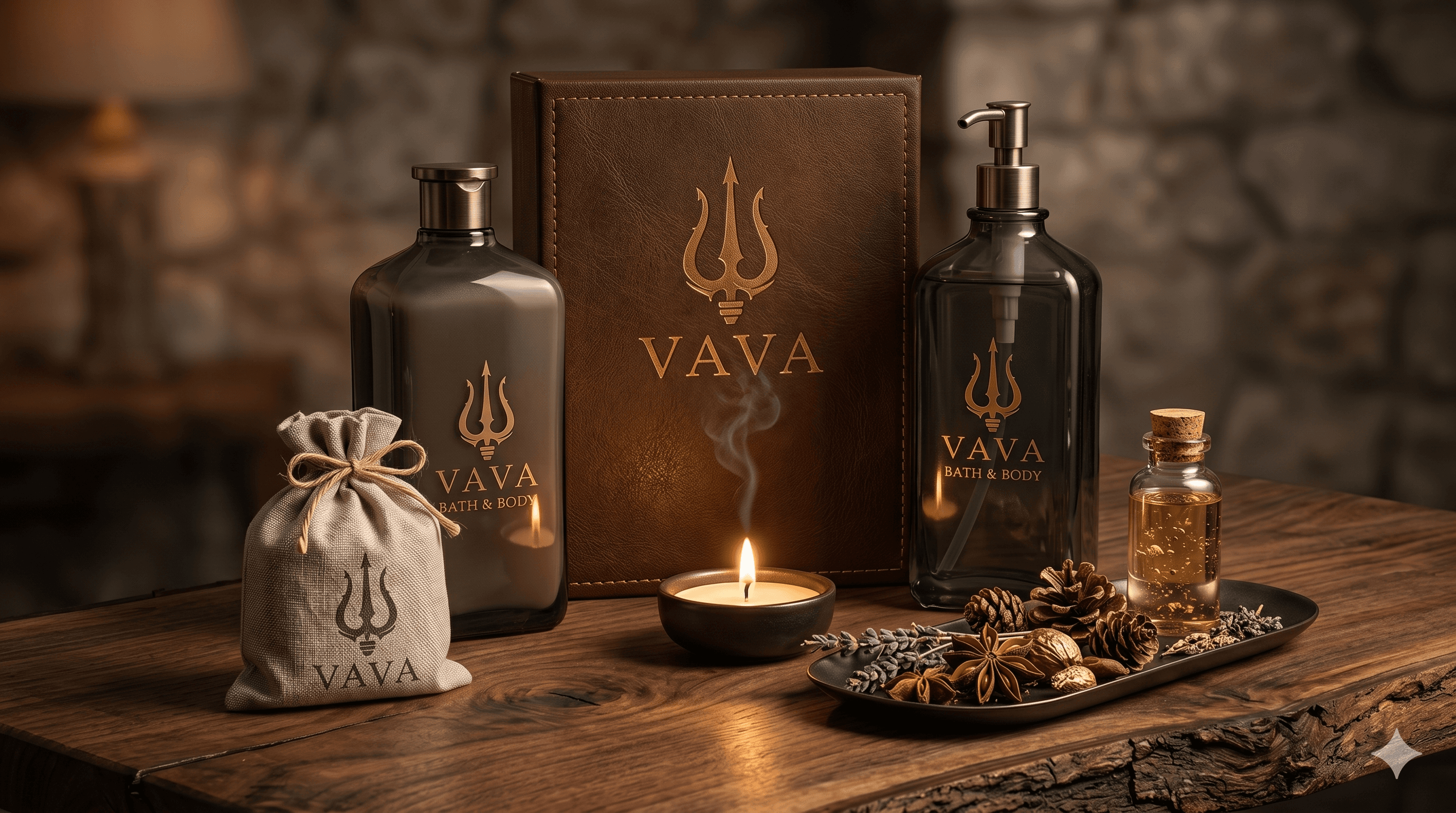The Maha Shuddhi sacred hamper with ritual items